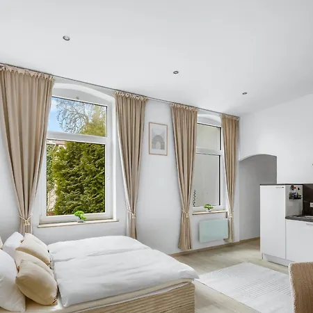 Apartmán Moderne Stadtvilla In Kurpark Bestlage - Bali-therme, Gop & Kliniken Fusslaeufig Bad Oeynhausen